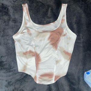 Pastel Pattern Crop Top